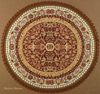 Tapestry Table Mat Brown Ornament