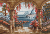 Tapestry Floral Patio by Sung Kim