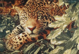 Tapestry "Leopard in Jungle"