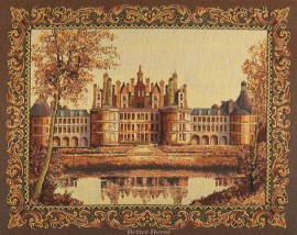 Tapestry "Chambord Castle, France"