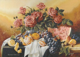 Tapestry "Roses and Fruits"